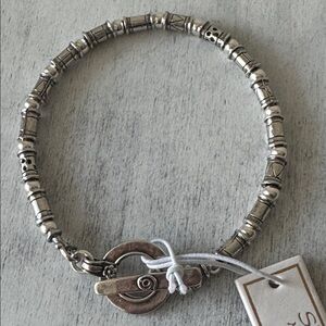 Shablool Israel 925 Sterling Silver Beaded Balls Charming Bracelet